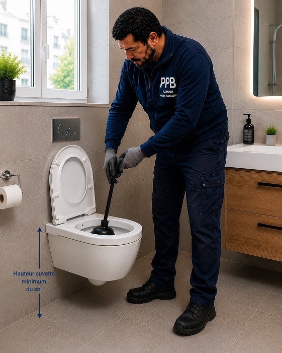 Débouchage WC et canalisations à Bagnolet