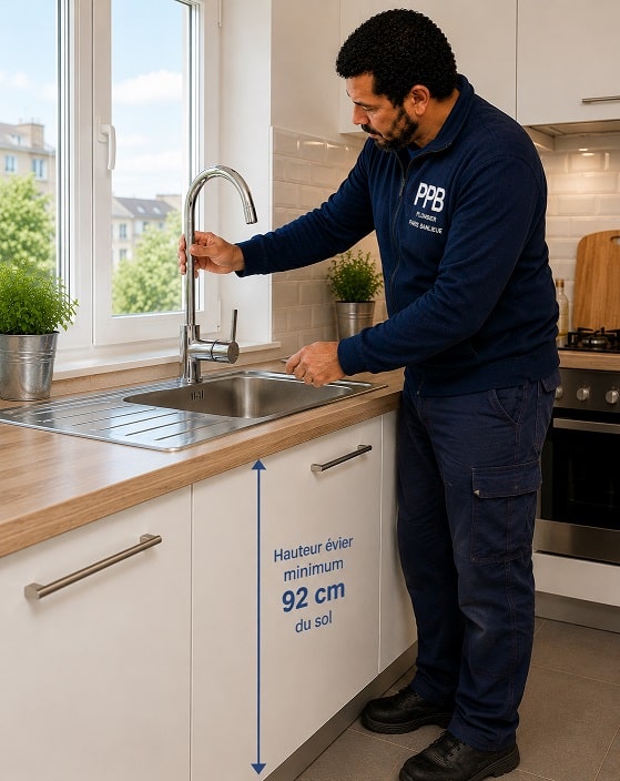 Recherche et réparation de fuite d'eau à Montreuil