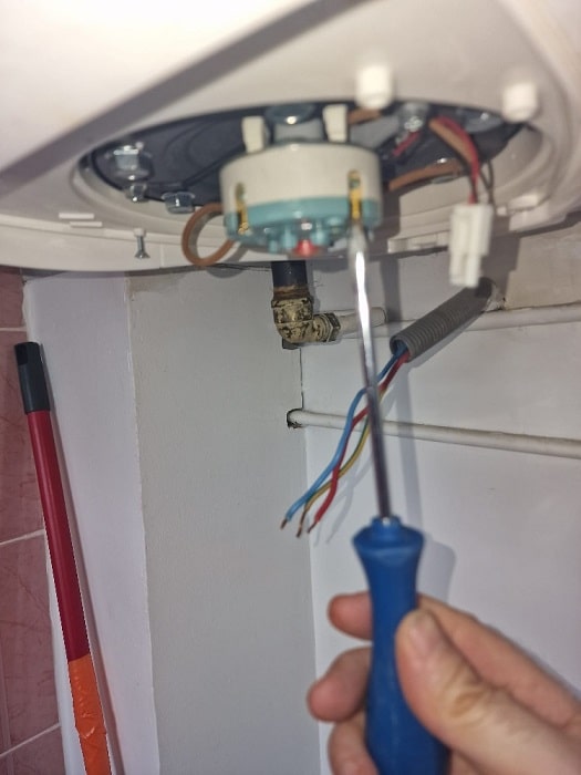 Installation d'un thermostat