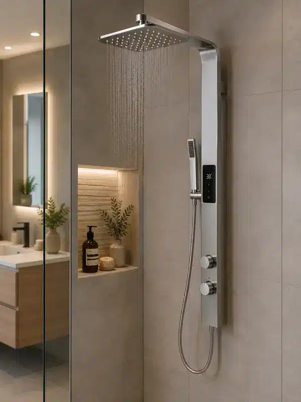 Colonne de douche thermostatique