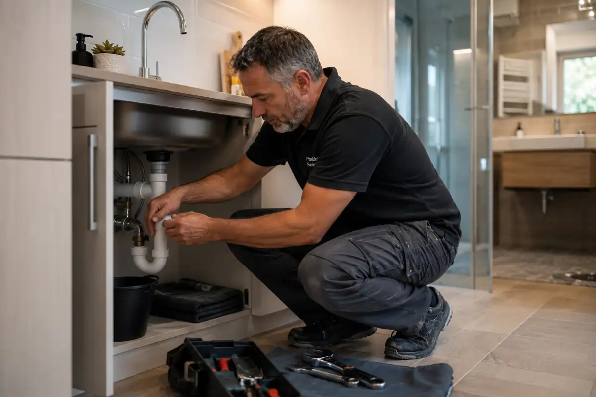 En plomberie comme en rénovation, on ne peut pas vraiment savoir ce qui se passe sur le terrain si on reste derrière un bureau