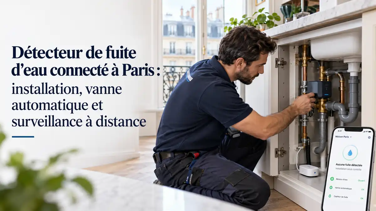Détecteur de fuite d eau