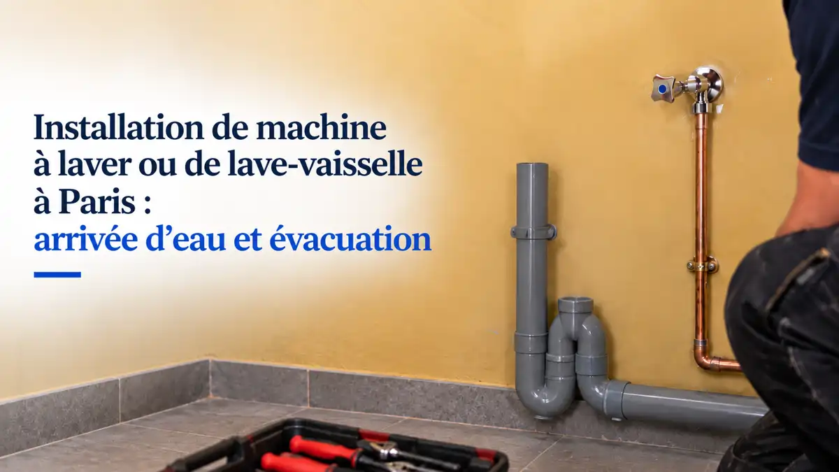 Installation machine à laver