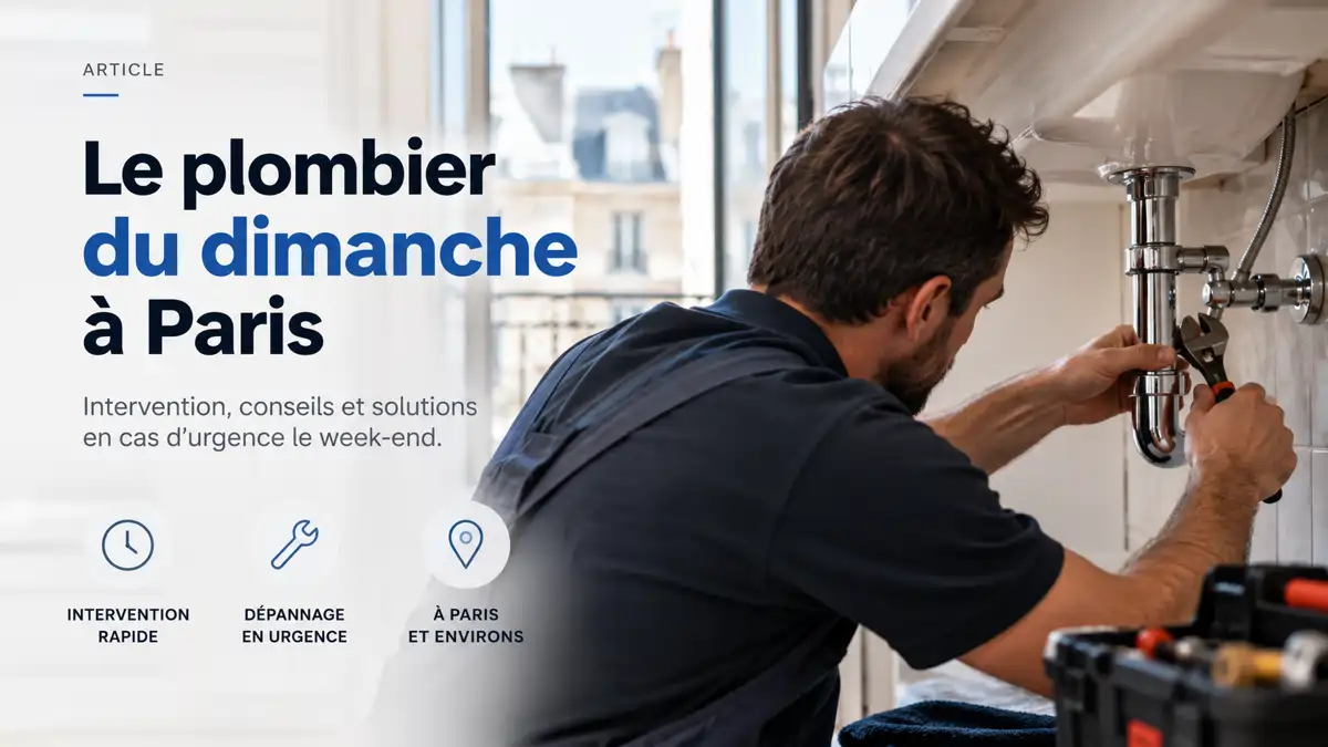 Mon Plombier du dimanche